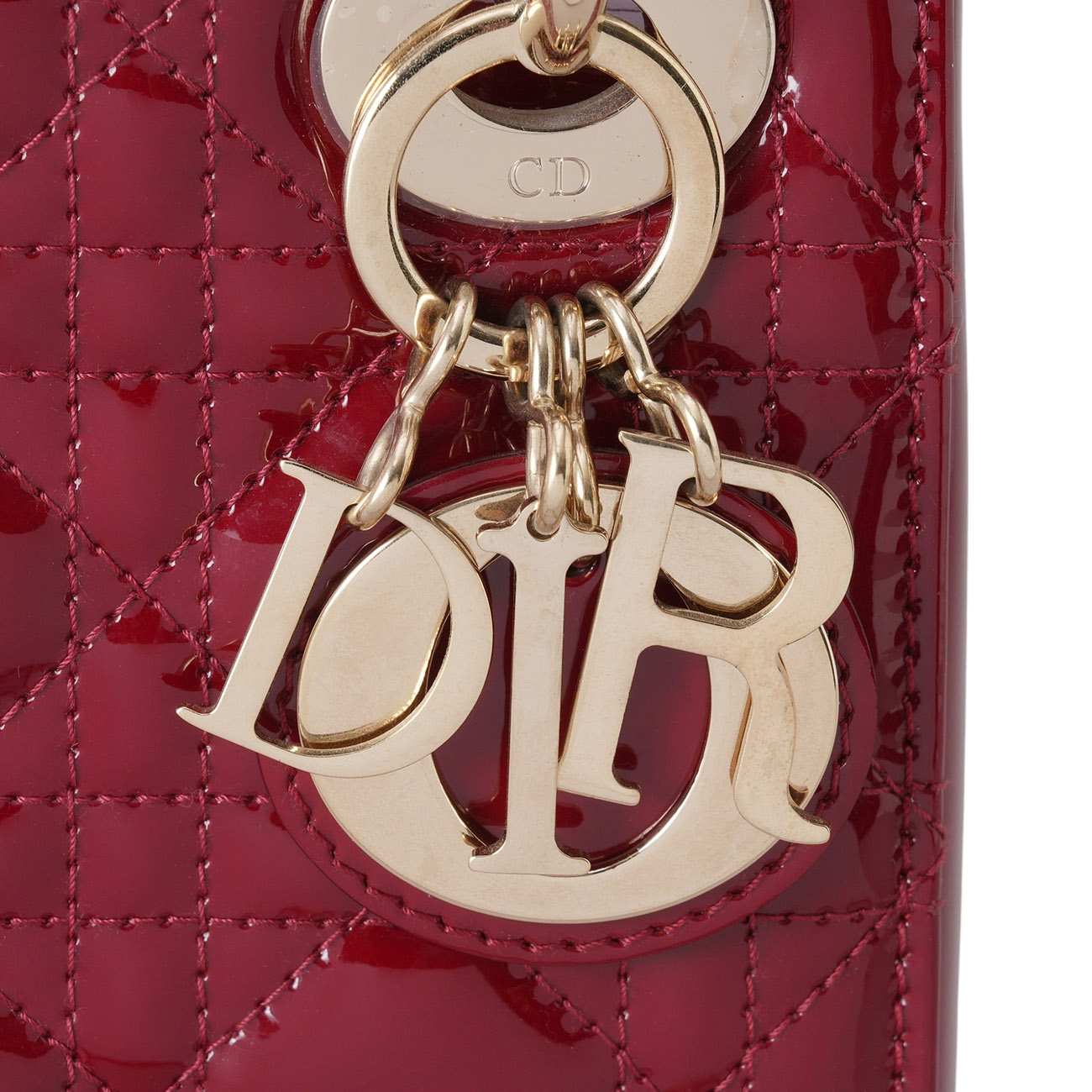 CHRISTIAN DIOR(USED)디올 페이던트 레이디디올 미니 백